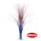 Beistle; Beistle 19" Red, Silver & Blue Metallic Spray Centerpieces, 2ct.; Category:Party; Image:5